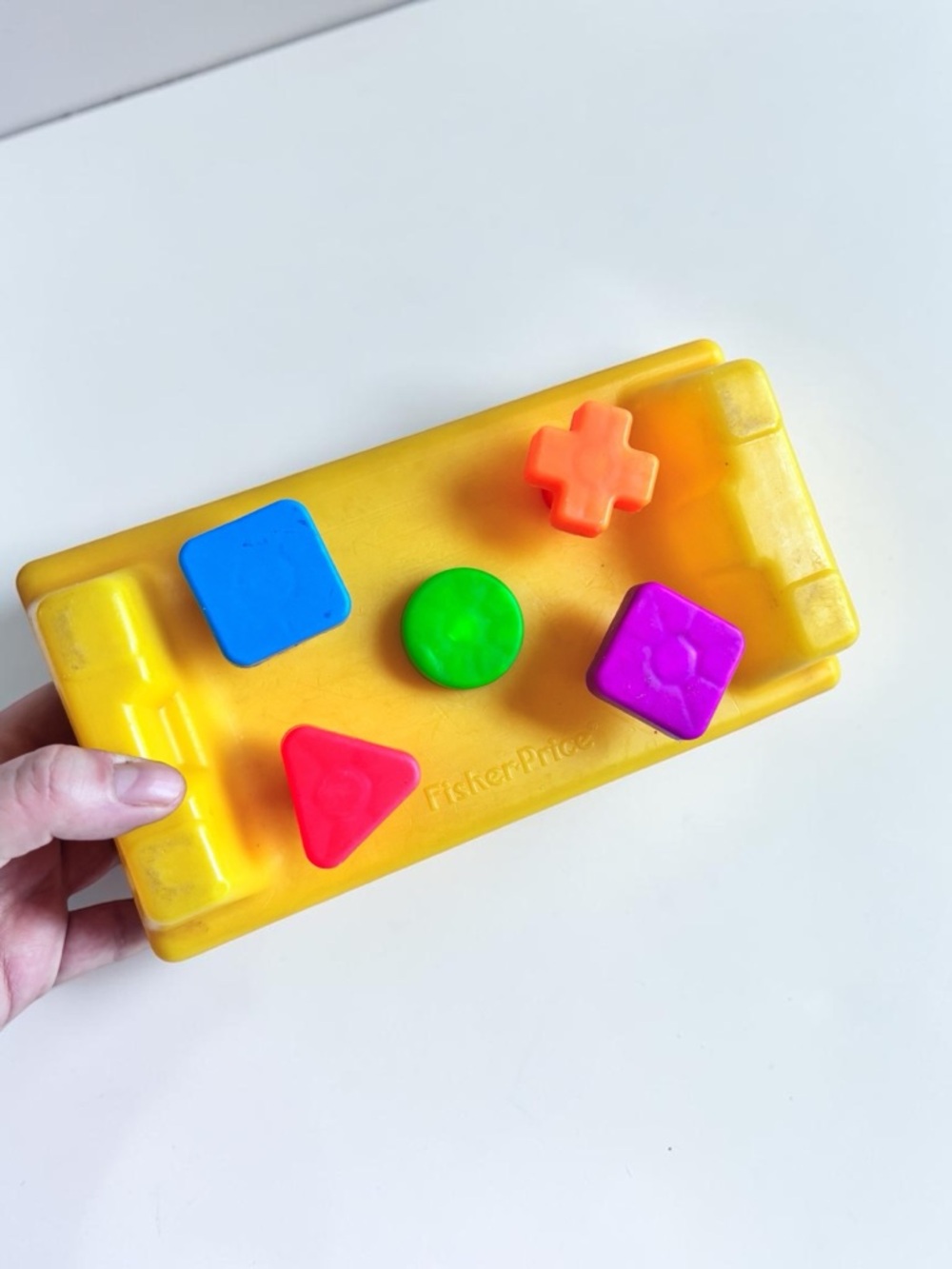 Fisher Price Shape Sorter Toy Vintage Puzzle Gift for Toddlers